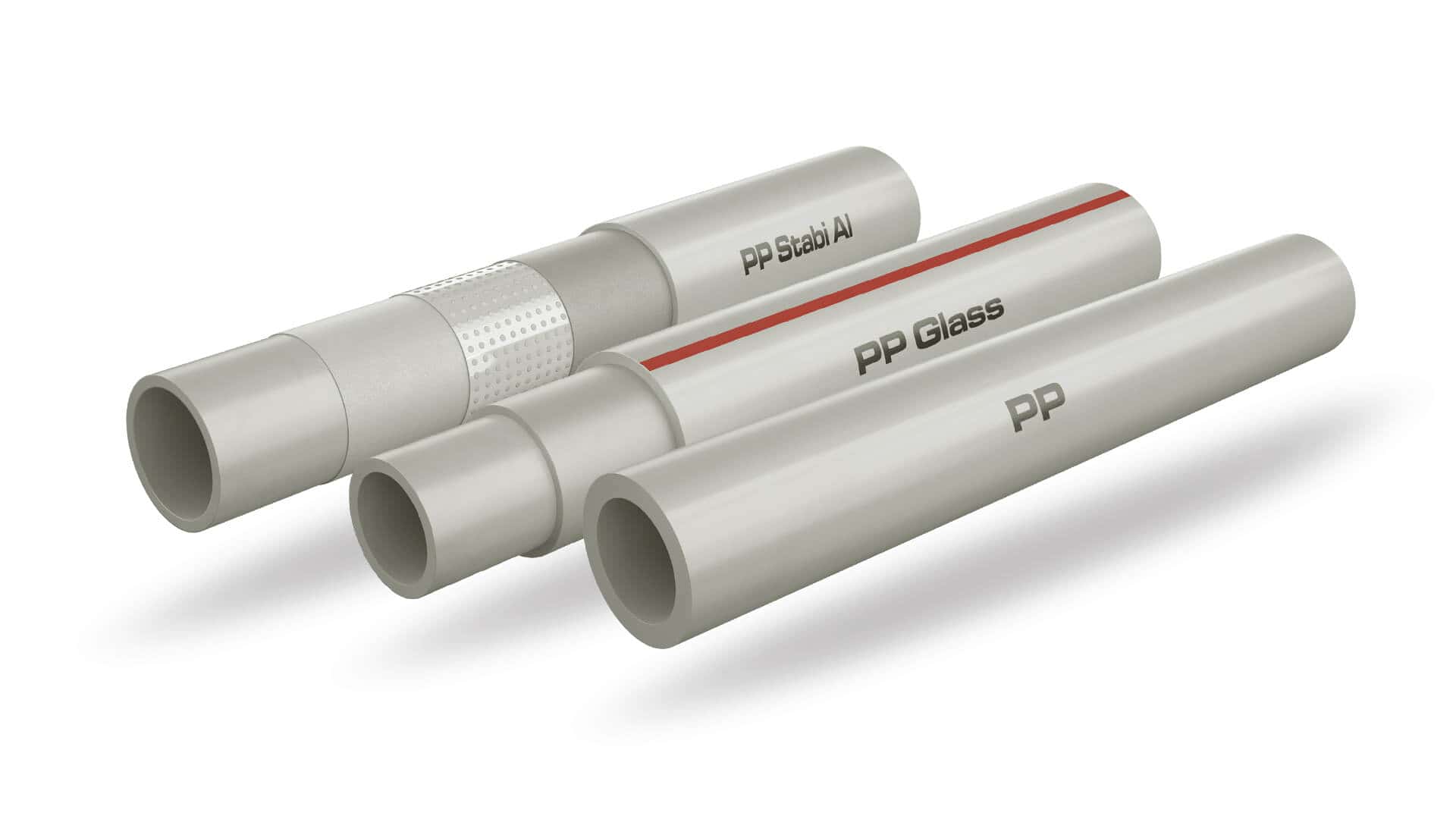 KAN-therm - Systém PP - Modely 3d trubek systémy PP - PP, PP Glass a PP Stabi