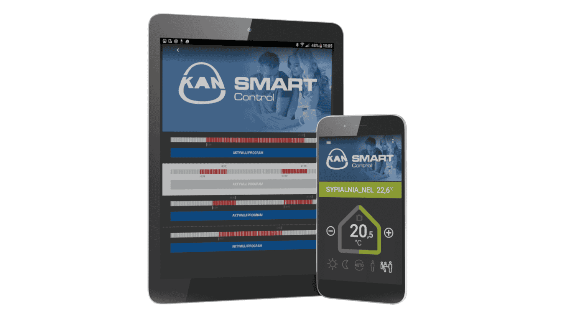 KAN-therm - Automatika Smart & Basic+ - Aplikace KAN Smart Control
